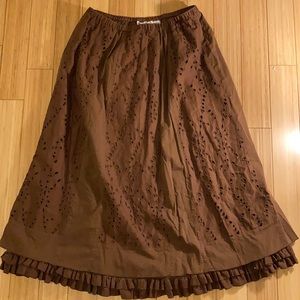 Bloomingdales maxi skirt plus size